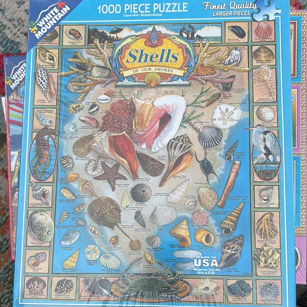 White Mountain Coastal Shells Puzzle